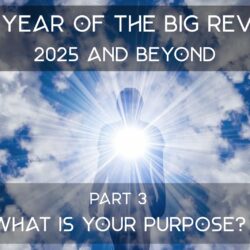 The Year of the Big Reveal - 2025 and Beyond - Part 3 - What is Your Purpose?